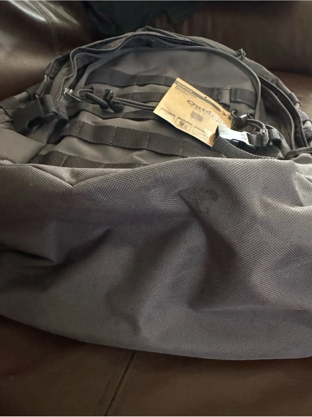 Vortex Gray Tactical Backpack for Men